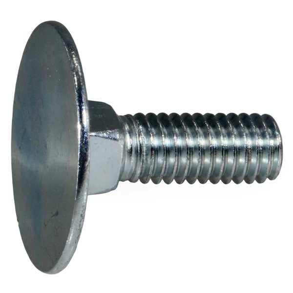 Midwest Fastener Elevator Bolt, 3/8"-16 Thrd Sz, 1-1/4 in L, Steel, Zinc Plated Finish, 8 PK 71311 - main